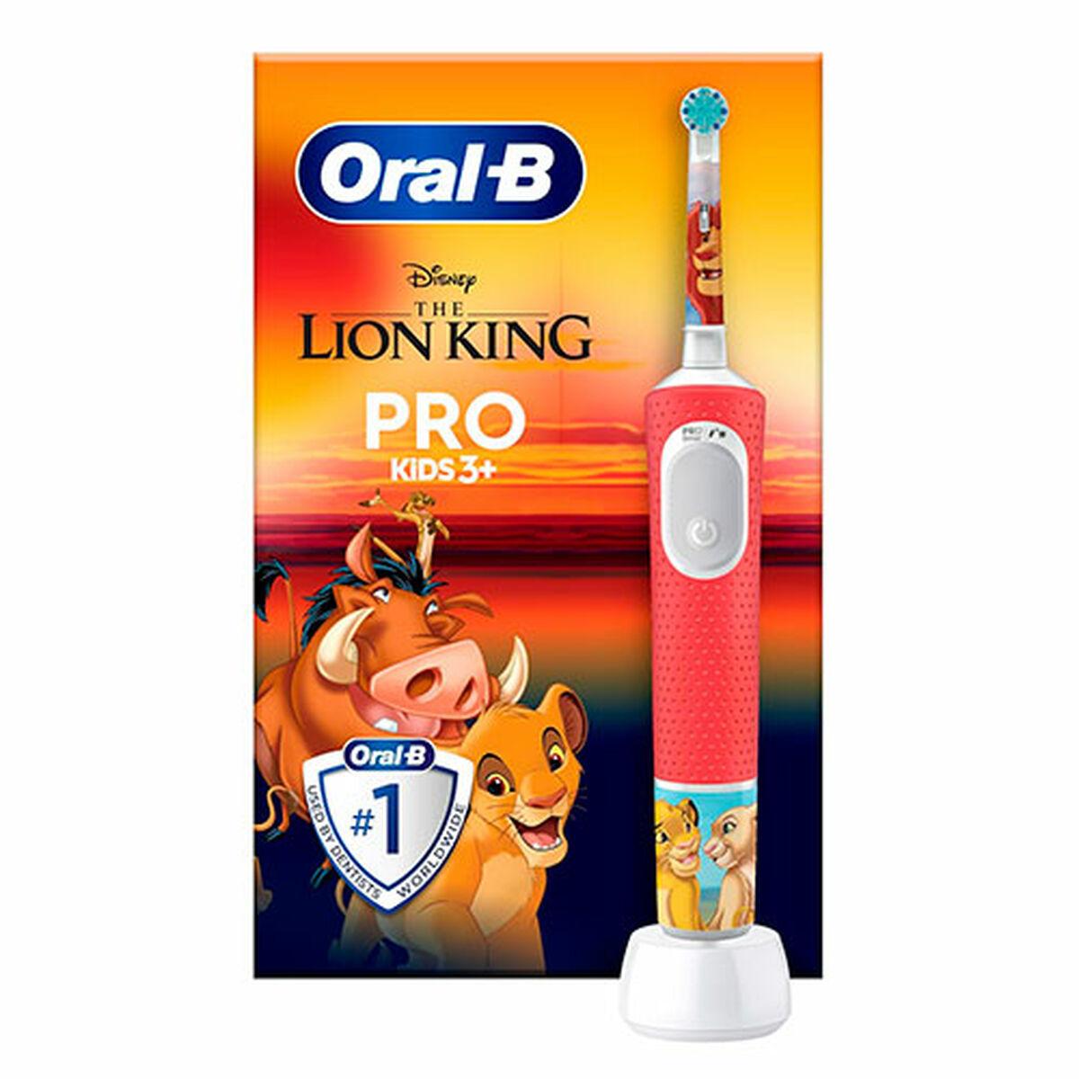 Elektrisk tandbørste Oral-B Rey Leon Rød Multifarvet