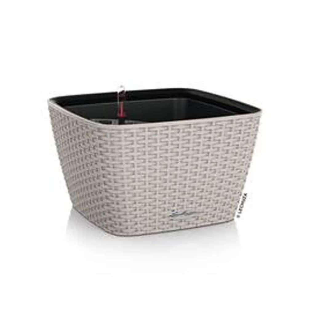 LECHUZA plantekrukke BACINO Cottage ALL-IN-ONE 30x30 cm sandfarvet