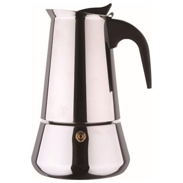 Kaffemaskine Bergner Barista Rustfrit stål Sølvfarvet (6 Kopper)