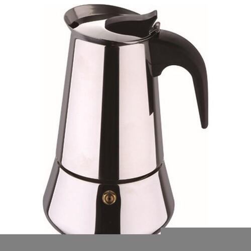 Kaffemaskine Bergner Barista Rustfrit stål Sølvfarvet (6 Kopper)