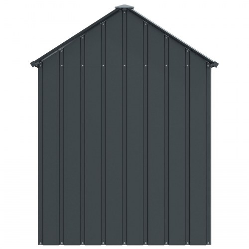 Fuglebur med udvidelse Anthracit 112x442x141 cm Stål