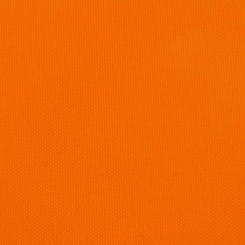 Solsejl 2 × 3,5 m rektangulær i oxfordstof - orange