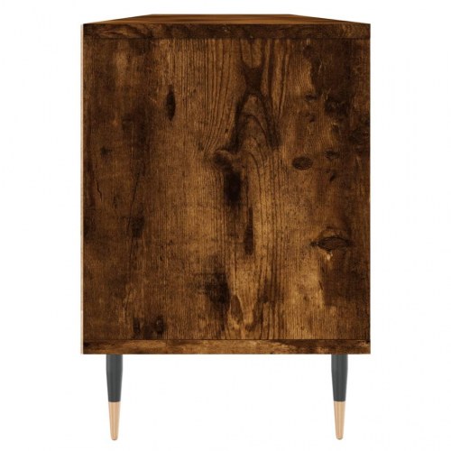 Tv-bord i konstrueret træ - 150×30×44,5 cm, røget egetræsfarve