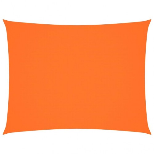 Solsejl 3 × 4,5 m rektangulært i oxfordstof - orange