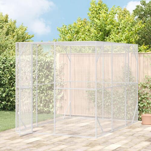 Fuglebur Antracit 302x206x214 cm Stål