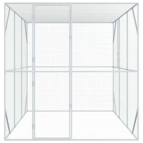 Fuglebur Antracit 302x206x214 cm Stål