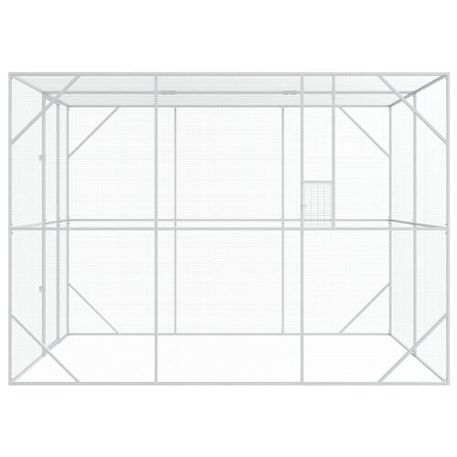 Fuglebur Antracit 302x206x214 cm Stål