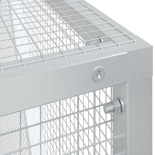 Fuglebur Antracit 302x206x214 cm Stål