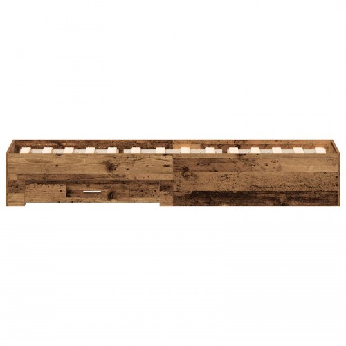 Sengestel Gammelt Træ 90x200 cm Konstrueret Træ