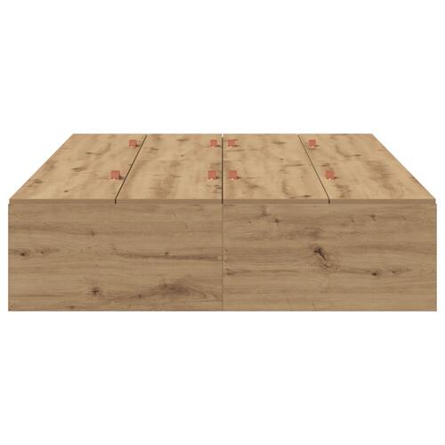 Opbevaringsseng i Artisan Eg 120x200 cm