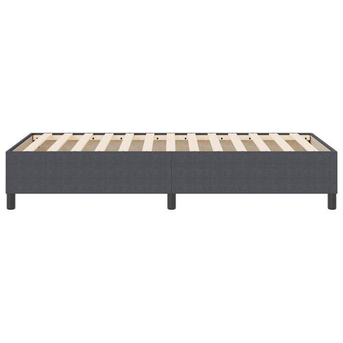 Box Spring Seng Mørkegrå 80x200 cm Cordfløjl