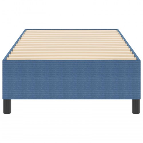 Box Spring Seng Blå 80x200 cm Corduroy Stof