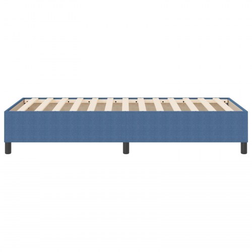 Box Spring Seng Blå 80x200 cm Corduroy Stof