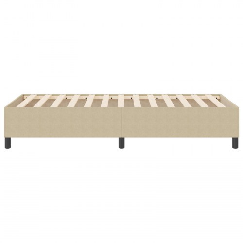 Box Spring Seng Lys Grøn Grå 90x200 cm Cordfløjl