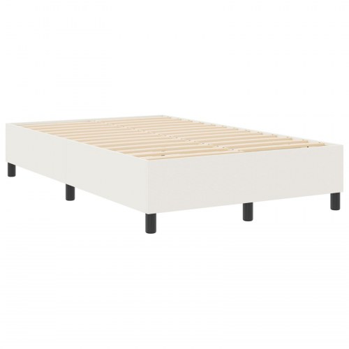 Boxspring Seng Cremefarvet 120x200 cm Cordfløjl