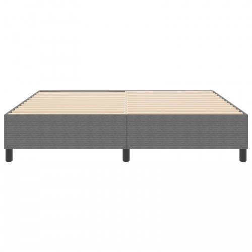 Boxspring Seng Lysegrå Super King Corduroy Stof