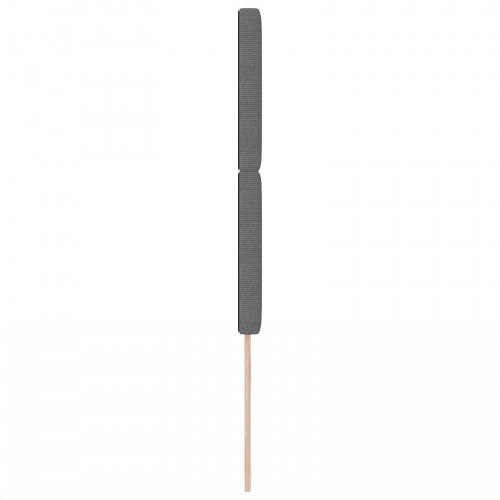 Hovedgærde Enkel Design Lys Grå 90 cm Corduroy Stof