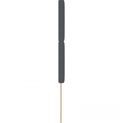 Sengegavl Enkel Design Mørkegrå 90 cm Corduroy Stof
