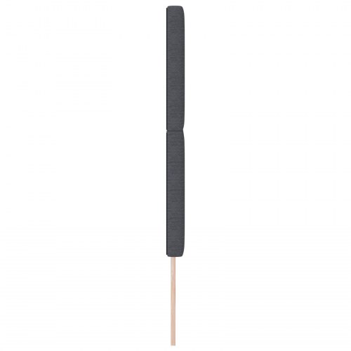 Hovedgærde Enkel Design Mørkegrå 140 cm Corduroy Stof