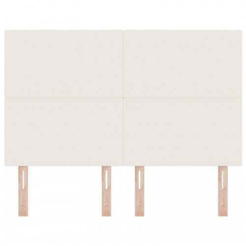 Hovedgavl Enkel Creme 140cm Corduroy Stof