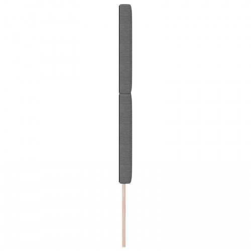 Sengegavl Enkel Design Lys Grå 160 cm Corduroy Stof