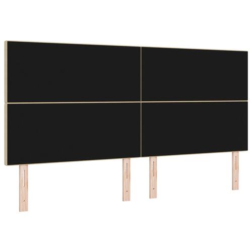 Sengegavl Enkel Design Lys Grågrøn 200 cm Cordfløjl