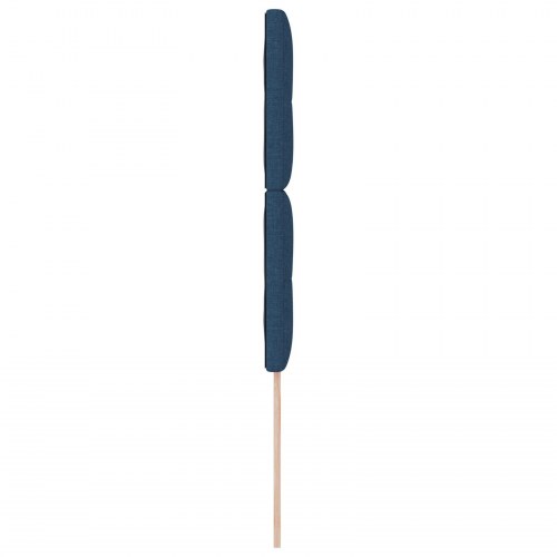 Sengegavl Med Knapper Blå 100 cm Stof