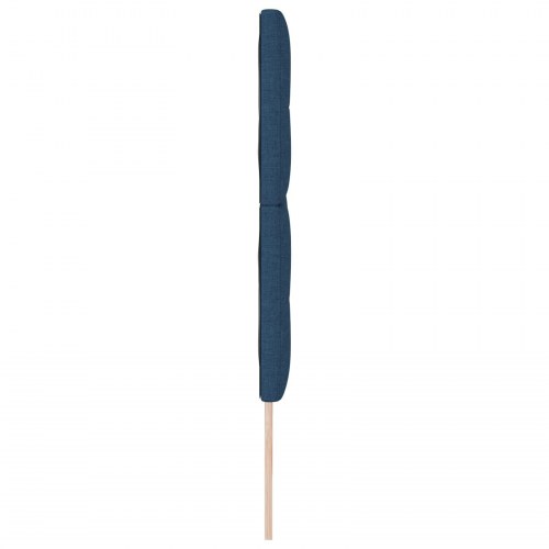 Hovedgavl Knap Tuftet Blå 180 cm Stof