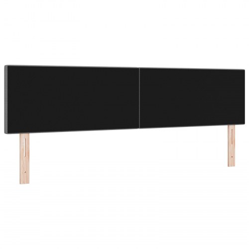 LED Hovedgærde Enkel Design Lys Grå 90 cm Cordurojstof