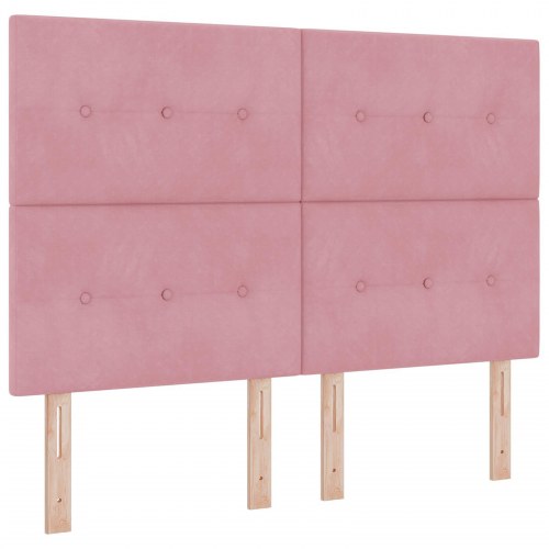 LED Hovedgærde Pink 72 cm Fløjl