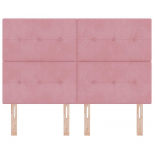 LED Hovedgærde Pink 72 cm Fløjl