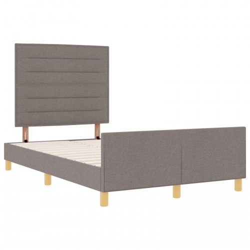 lamelbund Taupe 120x200 cm Stof