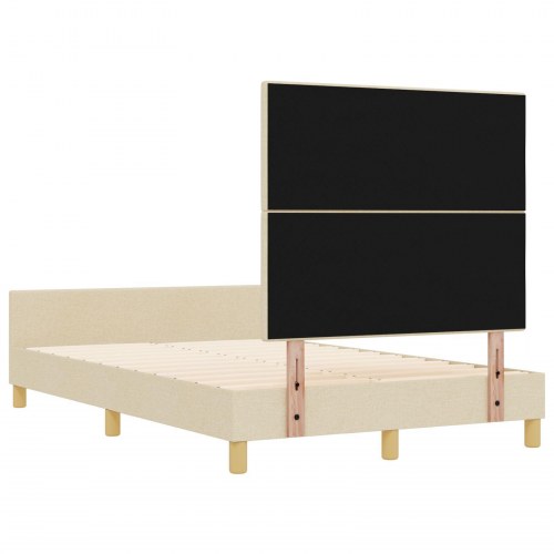 Sengestel i Creme, 120x190 cm, Lavet af Stof