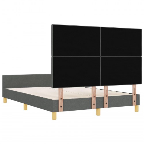 Sengemadrasser Mørkegrå 160x200 cm Stof