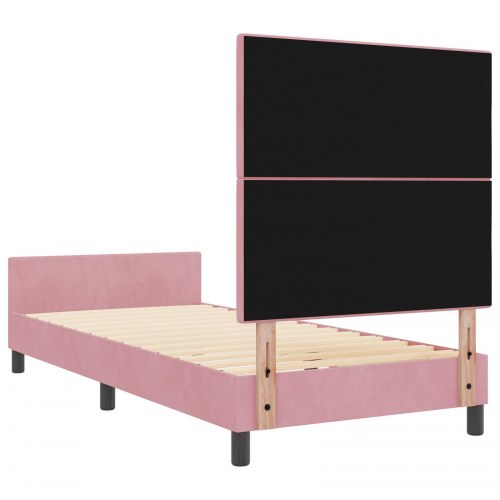Pink Velvet Sengestel 80x200 cm
