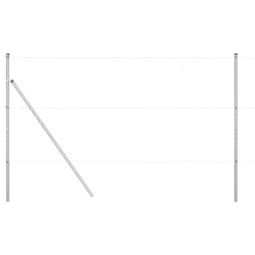 Stolper 26 stk Ø32 mm 200 cm Galvaniseret Stål