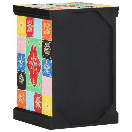 Skuffeskab i flere farver 40x40x60 cm lavet af massivt mango-træ