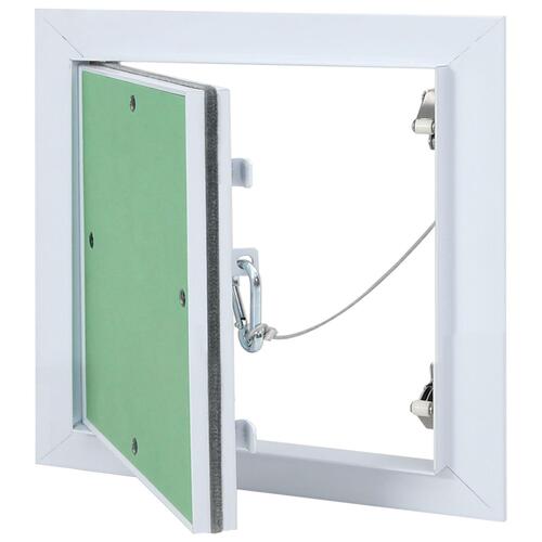 Adgangspanel med alu-ramme og gipspanel 250x250 mm