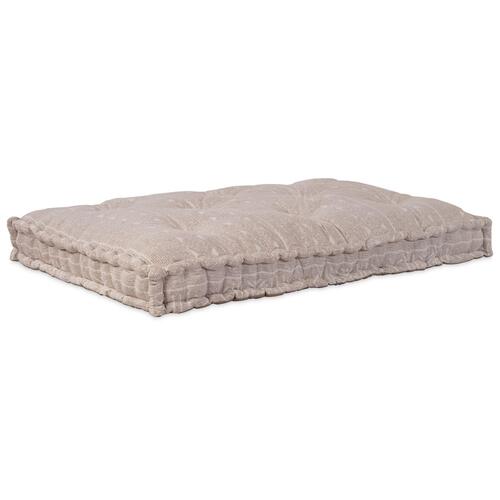 Pallepude Lys Brun 120x80x12 cm Stof