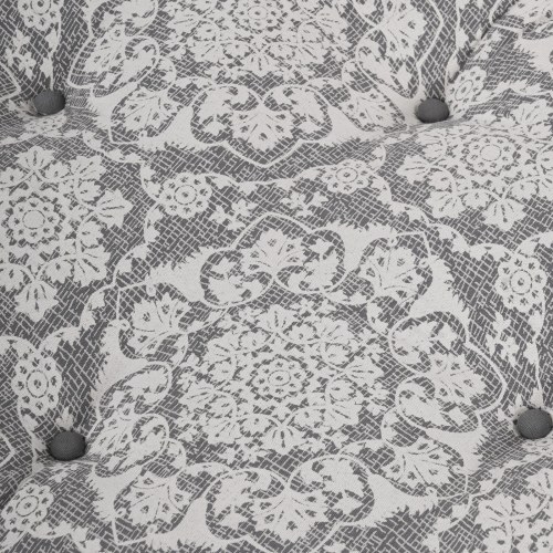 Pallepude Lys Grå 120x80x12 cm Stof