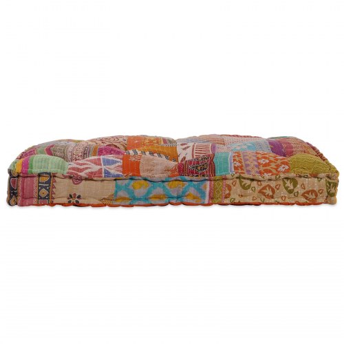 Pallet Sofa Pude Patchwork Stof