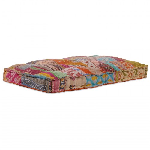 Pallet Sofa Pude Patchwork Stof
