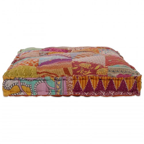 Pallet Sofa Pude Patchwork Stof
