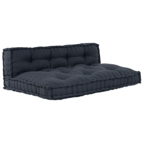 Pallet Sofa Pude med Rygstøtte i Antracitgrå