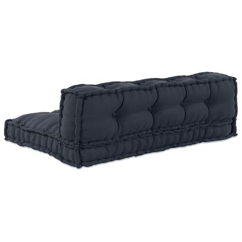 Pallet Sofa Pude med Rygstøtte i Antracitgrå