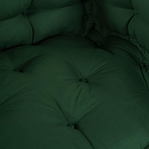 Pallet Sofa Pude med Arm- og Rygstøtte Grøn Stof