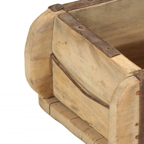 Bakker 4 stk 60,5x15x9 cm Massivt træ Genbrugt