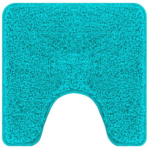 Badeværelse Mat U-Formet Turkis 50x50 cm Polypropylen Non-Slip