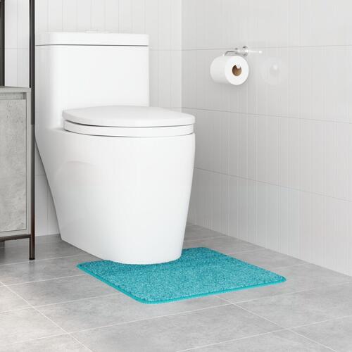 Badeværelse Mat U-Formet Turkis 50x50 cm Polypropylen Non-Slip