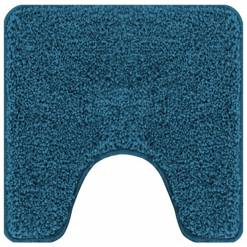 Bademåtte U-formet Blå 50x50 cm Polyester Skridsikker